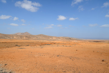 Fototapeta na wymiar Morro de los Rincones à Vallebrón à Fuerteventura