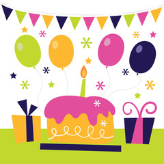 Retro Surprise Birthday Party