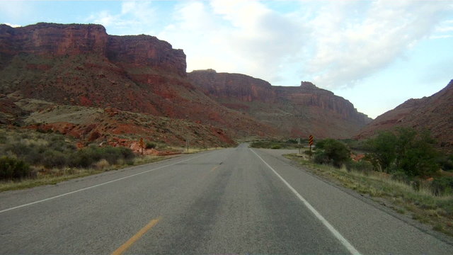 Utah Highway 128 Colorado River Canyon