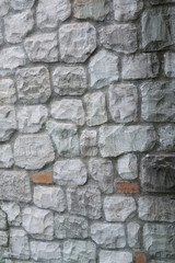 Stone veneer wall