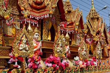 Fototapeta premium Bun Bang Fai (Fête des fusées)