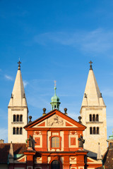 Fototapeta na wymiar St.George's Basilica in Prague