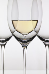 Four glasses of wine