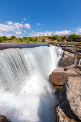 waterfall on the Cijevna river 