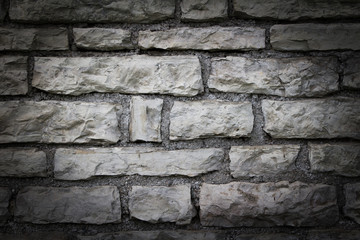 Mauer rustikal, Vignettierung