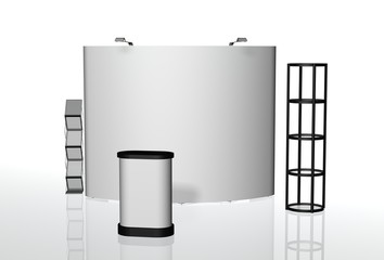 Trade exhibition stand
