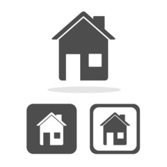 Home icons set great for any use. Vector EPS10