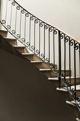 apartment spiral stairs