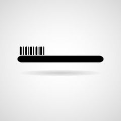 toothbrush icon great for any use. Vector EPS10.