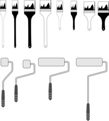 Pędzle i wałki © fotodrobik