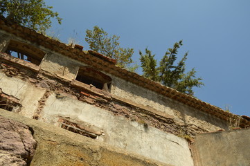 Fototapeta na wymiar ruine MF Malavalette