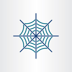 spider web target icon design