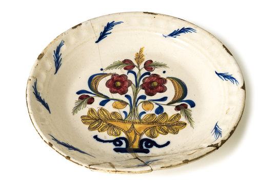 Old Porcelain Plate