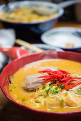 Traditional Japanese ramen