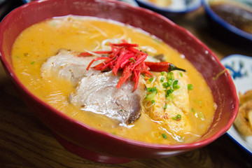 Traditional Japanese ramen