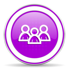 forum violet icon