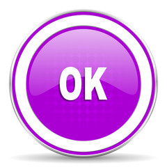 ok violet icon