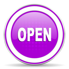 open violet icon