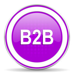 b2b violet icon
