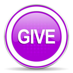 give violet icon
