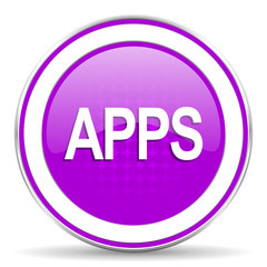 apps violet icon