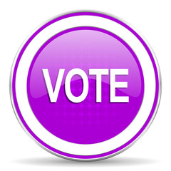 vote violet icon
