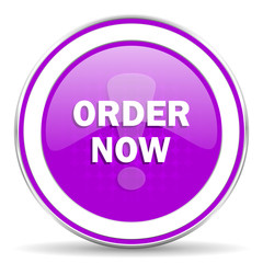 order now violet icon