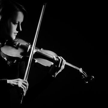 Violin player violinist