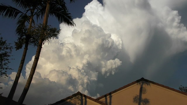 Storm clouds brewing over Florida