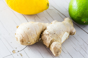 Ginger root.