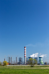 Fototapeta na wymiar Opole power station