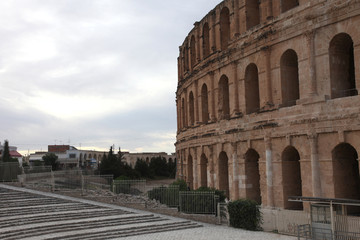 Fototapeta premium The amphitheater in El-Jem, Tunisia