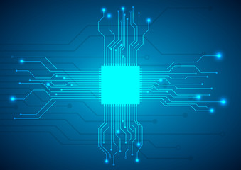 circuit board vector background