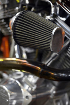 Motorcycle air filter