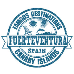 Fuerteventura stamp