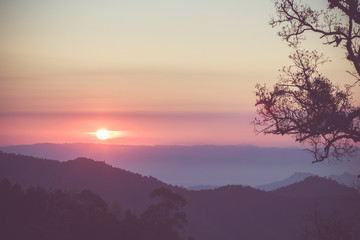 Beautiful Sunrise landscape view