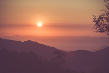 Beautiful Sunrise landscape view