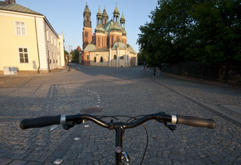 Rowerem przez Poznań