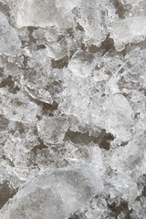 ice as a background