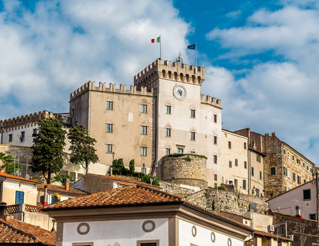 Caste of Rosignano in Tuscany