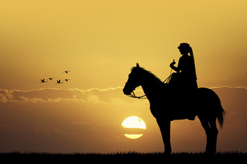 rider on horseback
