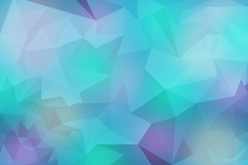 Colorful polygon Abstract background