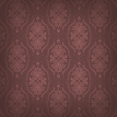 Vector seamless wallpaper with abstract pattern