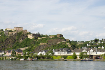 Festung Ehrenbreitstein in Koblenz, Deutschland