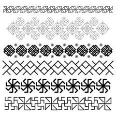 Slavic ornaments