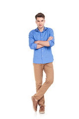 Fototapeta premium Handsome young man standing