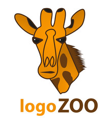 Giraffe Logo vector design template.