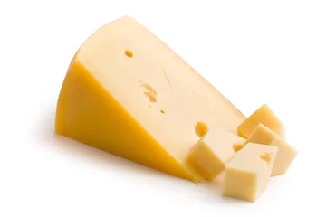 Gordijnen block of edam cheese © Jiri Hera