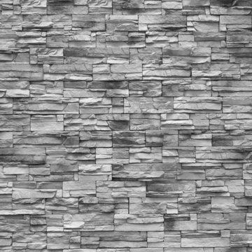 Slim stones brick wall background.