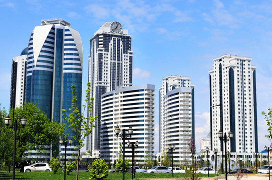 Grozny, the capital of the Chechen Republic